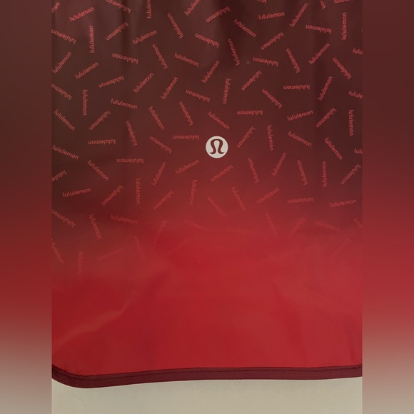 Lululemon 2-LARGE Red Lululemon Reusable Bags - Picture 8 of 10
